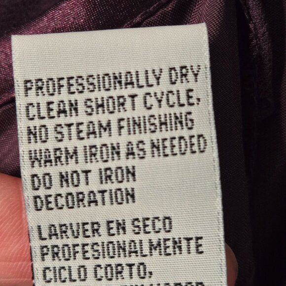 Vintage Y2K Women's 6P Formal Prom Wedding Guest Mother of Bride Beaded Embroide - Picture 13 of 13